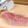 Steakzartmacher Aluminiumlegierung Fleischklopfer Einseitiger Hammer Rindfleisch Kochgeschirr Küchenzubehör