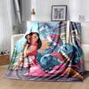 1pz Coperta con Stampa Stitch - Morbida, Coperta per Tutte le Stagioni per Ufficio, Regalo Personalizzato con Adorabile Design a Cartone Animato