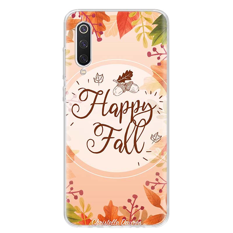 Autumn Pumpkin happy fall Phone Case Cover for Xiaomi Redmi Note 15 14 13 12 11 Pro Plus 14S 12S 11S 11T 11E 10S 10 Customized F