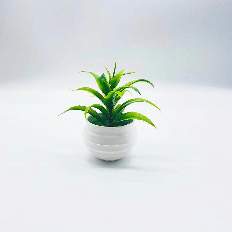 Artificial Succulent Small Bonsai Artificial Gladioli, Baby's Breath Artificial Flowers and Small Artificial Flower Ornaments