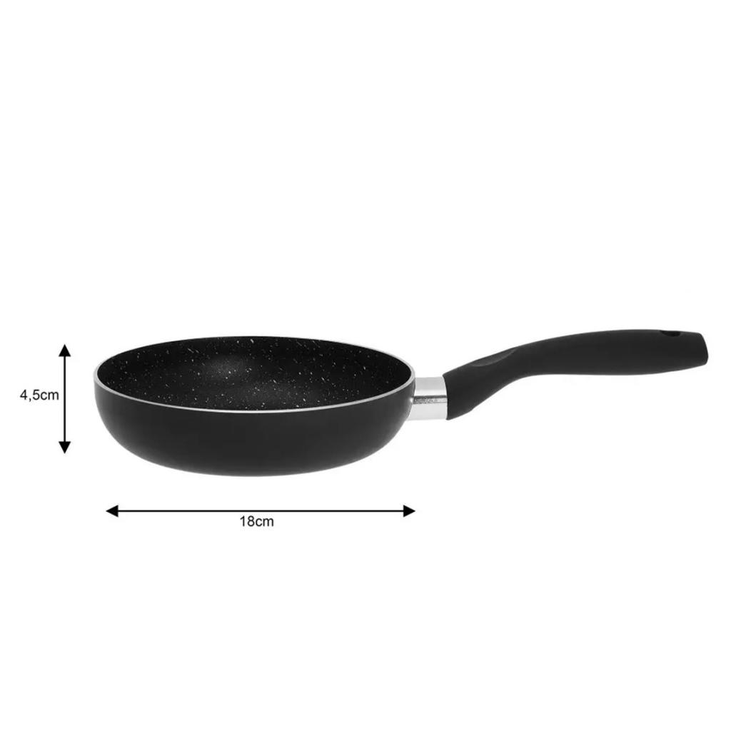 KINGHOFF MARMO MARBLE COATED FRYING PAN 18cm KH-3978