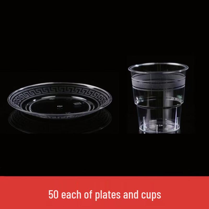 Yingtang Disposable Plate and Cup Set