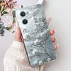 For OPPO Reno7 Z 5G / Reno8 Z  5G Elegant Floral Butterfly Phone Case For Oppo Reno 7Z 8Z 5G Soft Silicone TPU Cases