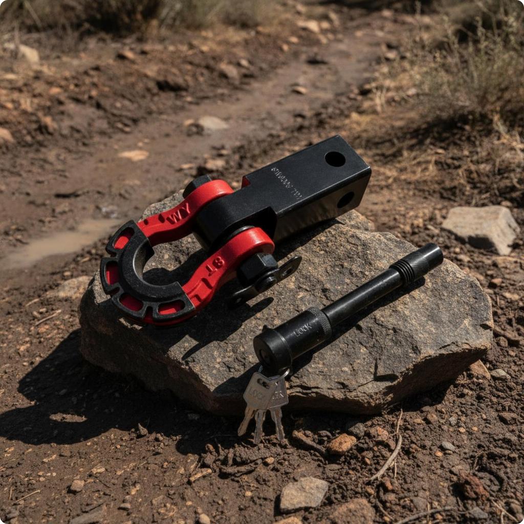 Lockable Tow Arm with Lock | Curved Shackletypehitch, Towing Keys,