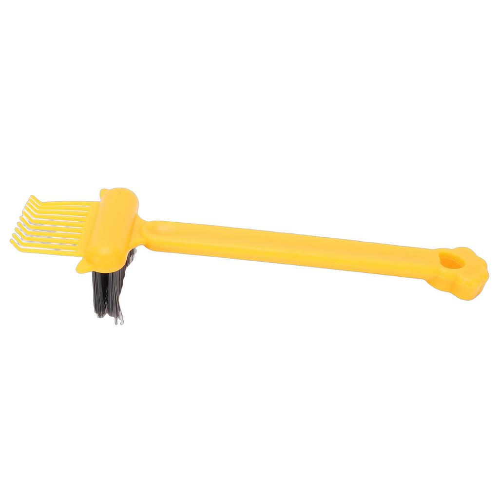 2 In 1 Comb Cleaning Brush Dual Sided Hair Cleaning Tool for Pet Hair Keyboard Gaps Cleaning