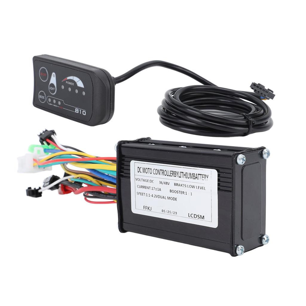 Electric Bike Conversion Kit Electric Bike Controller with Panel Triple Mode 17A Controller S810 Panel 250W 350W