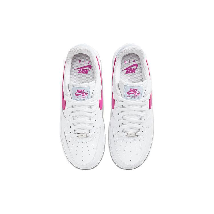 Новые женские Nike Air Force 1 Low '07 Белые Розовый огонь CT4328-101