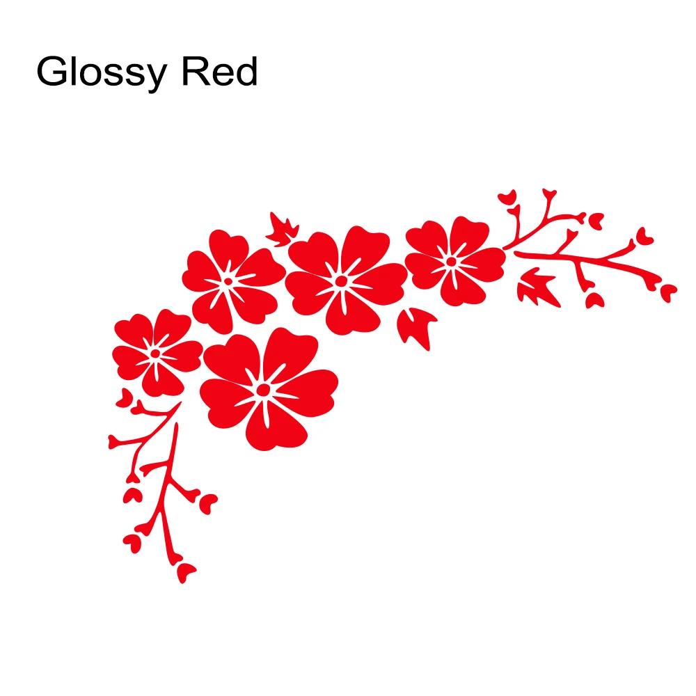 Car Sticker Blossom Flower Clusters Waterproof Vinyl Decal DIY Car Body Door Window Automobile Exterior Decoration Accessories