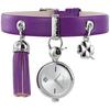 Purple Leather Belt with Bracelet R4251115504 Watch Women's [Item]