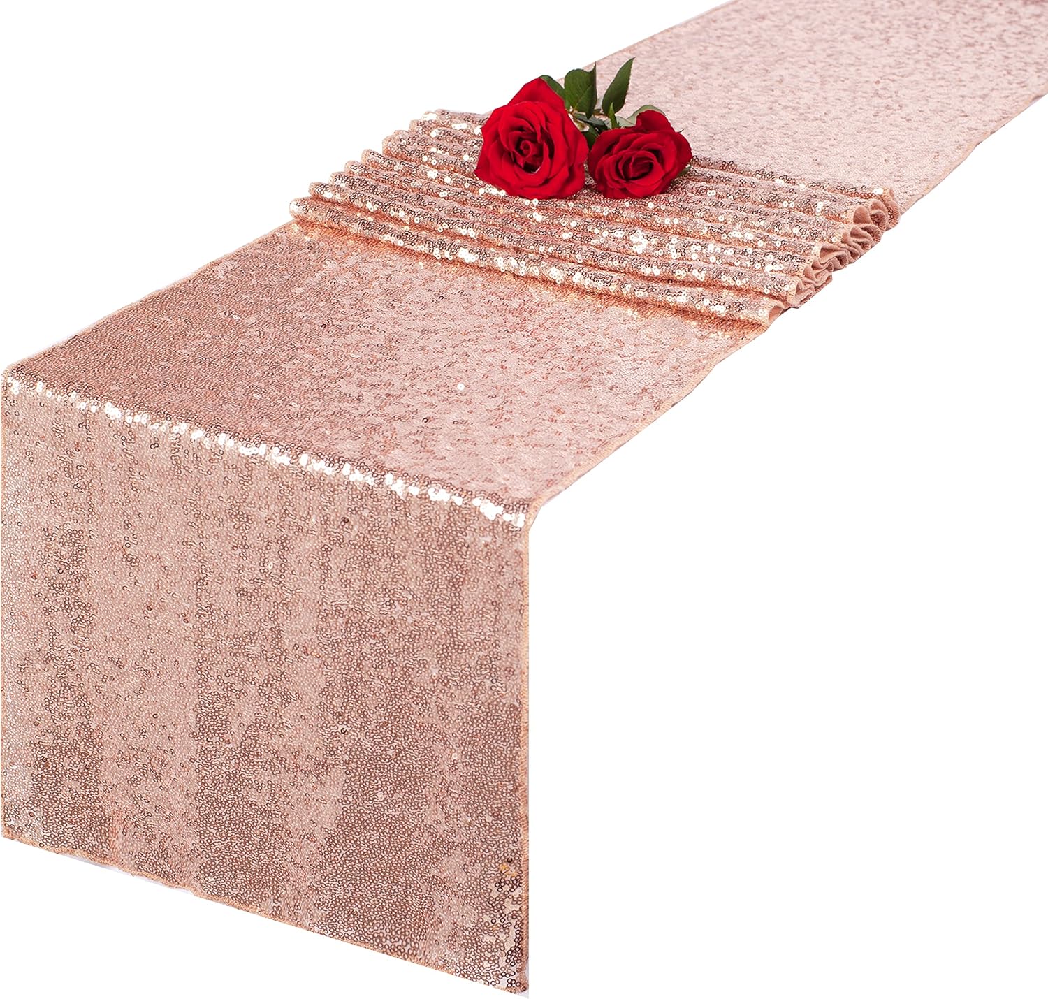 

Sequin Table Runner Glitter Gold For Wedding Banquet Holiday Birthday Party Baby Shower Bridal Shower Engagement Decor 30x180cm