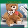 Sweet Creative Heart Bear Plush Doll Gift For Girlfriend Soft Cuddly Animal Stuffed