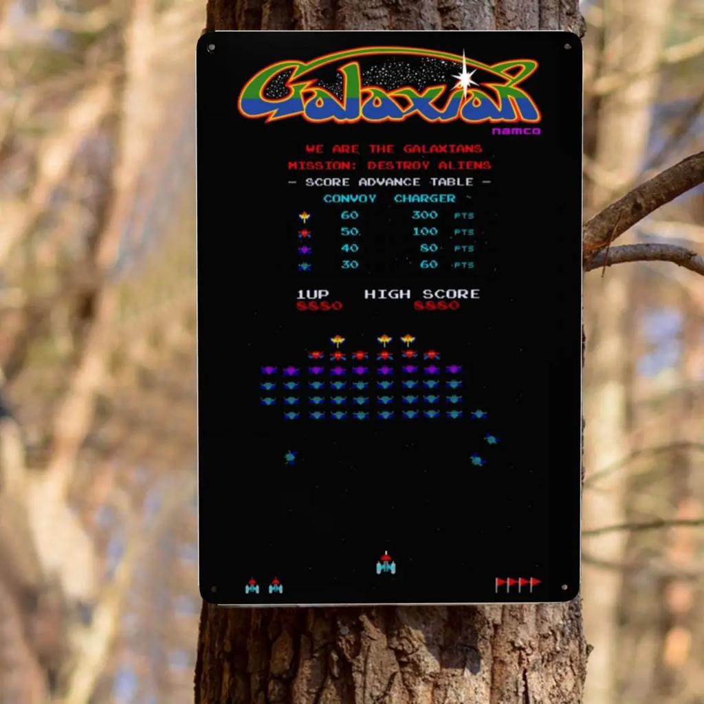 Vintage Donkey Kong Metal Tin Sign Rectangle Custom Arcade Video Games Signs Plaque Bar Cafe Restaurant Wall Decor Art