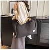 IELGY Bolsa de ombro feminina de tecido Oxford de grande capacidade, bolsa tote durável e resistente para viagens de negócios, bolsa leve