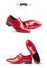 Korean Style Pointed Toe White Breathable Leather Shoes - Casual Business Men's Formal Driving Loafers