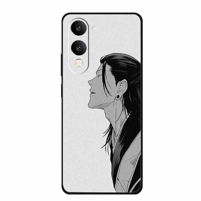 For Vivo Y29T Y29s Case Y 29 T S Coque Flowers Black Silicone Soft Back Cover For Vivo Y19s GT 5G iQOO Z10 Lite Phone Case Funda