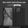 Apple 11 Pro Liquid Silicone Phone Case, Full Drop Protection, Skin-Friendly, Solid Color