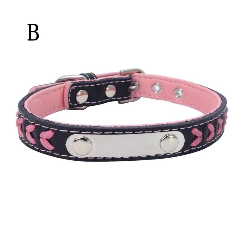 Hand Woven Leather Pet Collars Personalized Collars For Cats And Dogs To Prevent Them From Getting Lost Pet Woven Collar Gifts