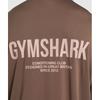 Gymshark CondiTioning Club Oversized T shirT walnuT Brown A2b5y Nccz