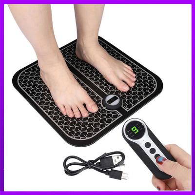 Elektrische Fernbedienung EMS Fußmassage Pad Muskelstimulator Puls Akupunktur Physiotherapie Behandlung Pad