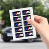 Pro BMW M 10/20ks Styling auta 3D emblém Epoxidové dekorační samolepky Pro Bmw M Performance Alpina X1 X3 X4 E87 E36 E46 E90 E39 F10