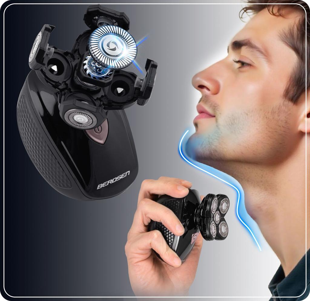 Berdsen Bd-265 Electric Shaver Black