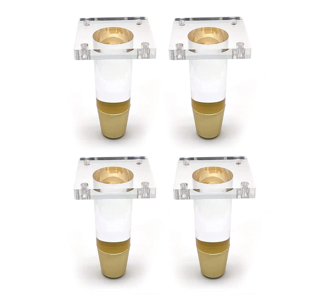 Купить 4 шт. ножки для мебели, акриловые ножки, ножки для шкафа с ...