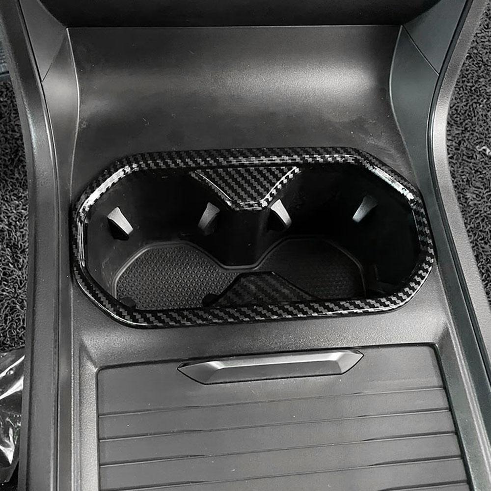 For MG4 MG 4 EV Mulan 2025 2025 2025 Accessories Center Console Sticker Water Cup Frame Cover Interior Decoration Trim Styling