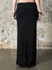 Iyussiti Folding Maxi Skirt - Black