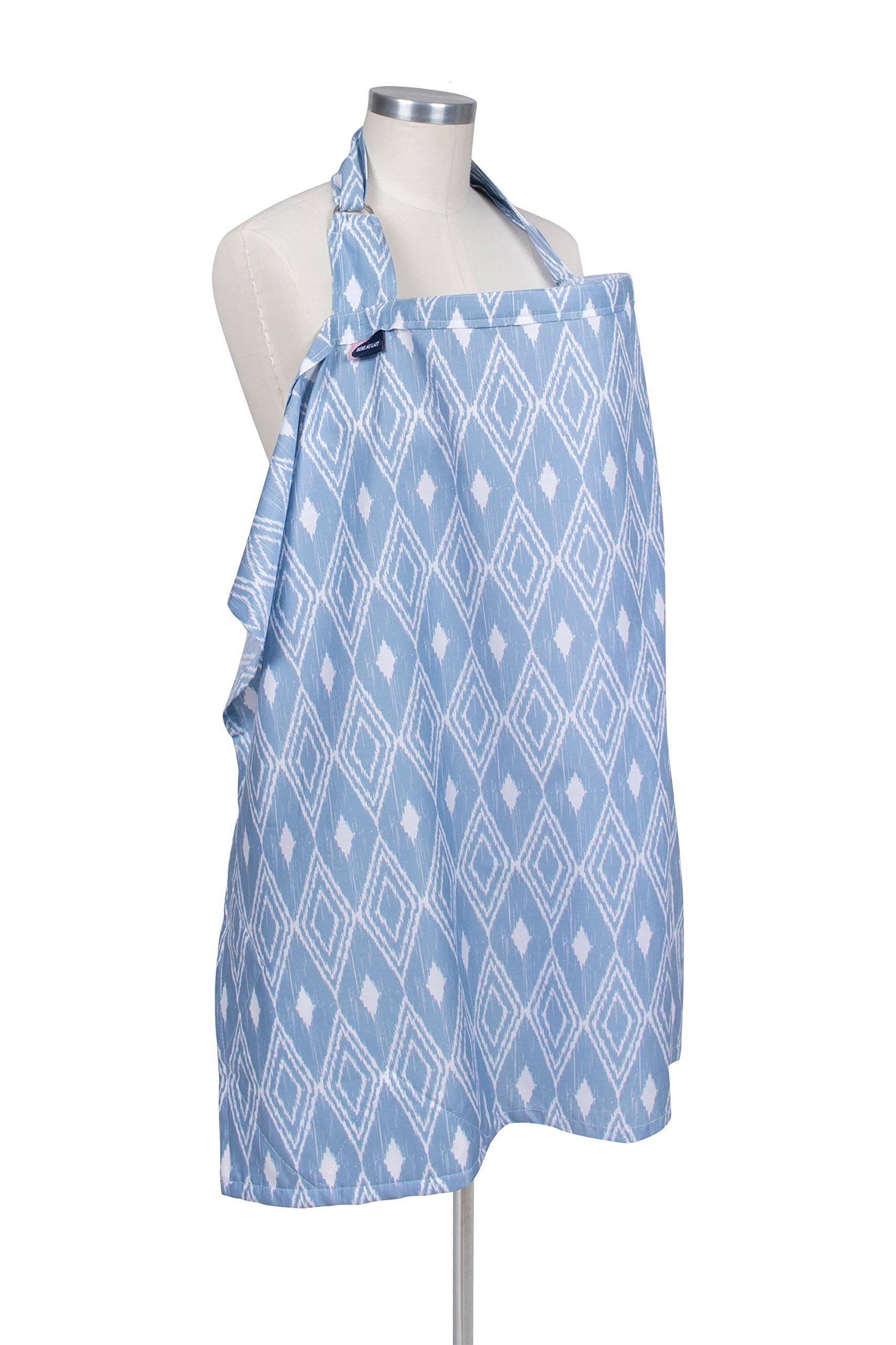 

Bebe au Lait Nursing Cape Nursing Cover (Berry s) синій