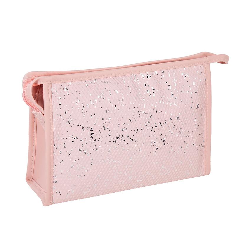 Large Portable Capacity Pu Makeup Bag Outdoor Travel Cosmetic Storage Pouch