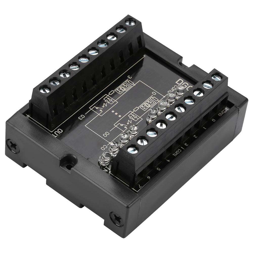8 Channel NPN to PNP Converter Wide Voltage 10-28V Isolation Terminal Block for Electronic Signal Converter