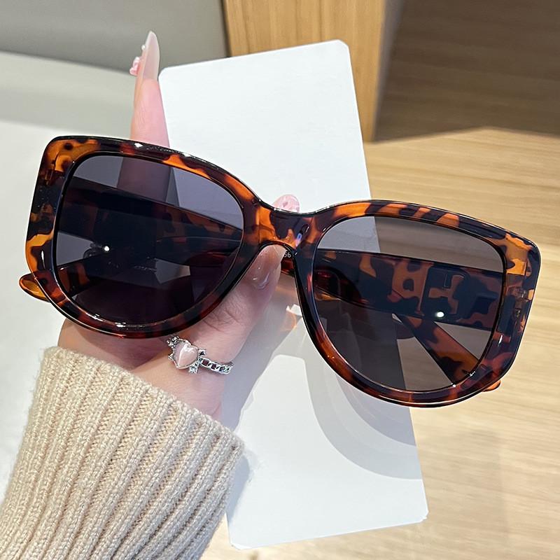 Retro Cat Eye Polarized Sunglasses Uv400 For Women With Full Frame Pc Lenses