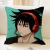 Cooler Anime Junge Megumi Fushiguro Personalisierte Kissenhülle Kinderzimmer Wilde Party Deko Kissenbezug Kind Geburtstag Dusche Geschenk