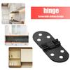 10PCS/5PCS 180 Degree Stainless Steel Cabinet Hinge Bridge Shaped Spring Furniture Hinges for Cupboard Door Concealed Mount