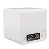 2 in 1 LED Cube Night Light with Clock 3 Color Temperature Dimmable Rechargeable Digital Night