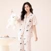 Fenteng [A-class Tencel Lyocell 10A Antibacterial] 26 year spring and summer cool home suit set women's pajamas