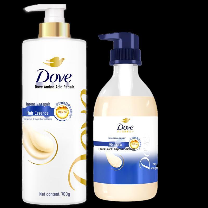 Набор: Шампунь Dove Интенсивное Восстановление и Сыворотка против Перхоти