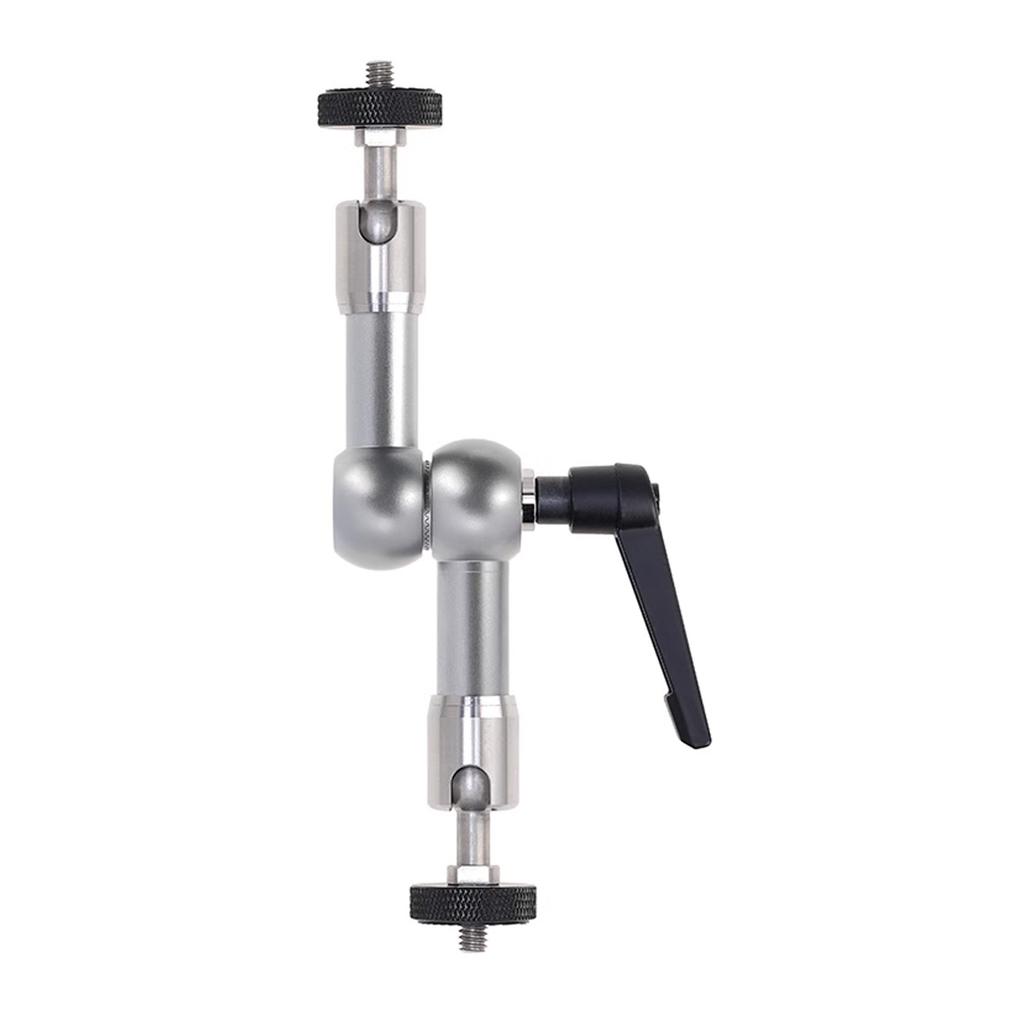 Arm Camera Mount Stainless Steel Monitor Bracket for   Camera Flash LED LCD Display U-shaped   Design Compatible with 1Celsius4 Inch Thr