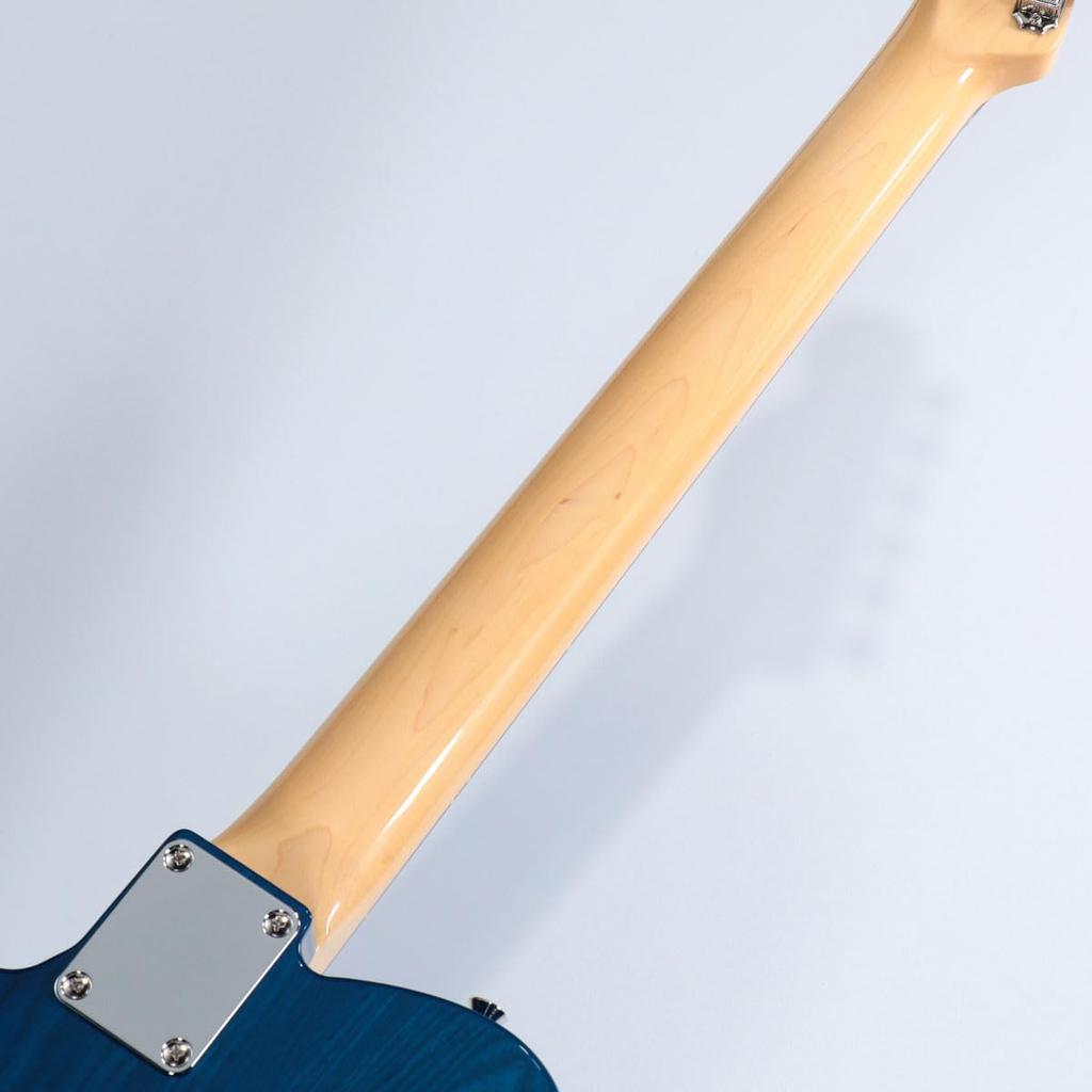 Fender /ISHIBASHI FSR MIJ Traditional 60s Custom Telecaster Quilted Maple Top Ash Back Translucent Blue