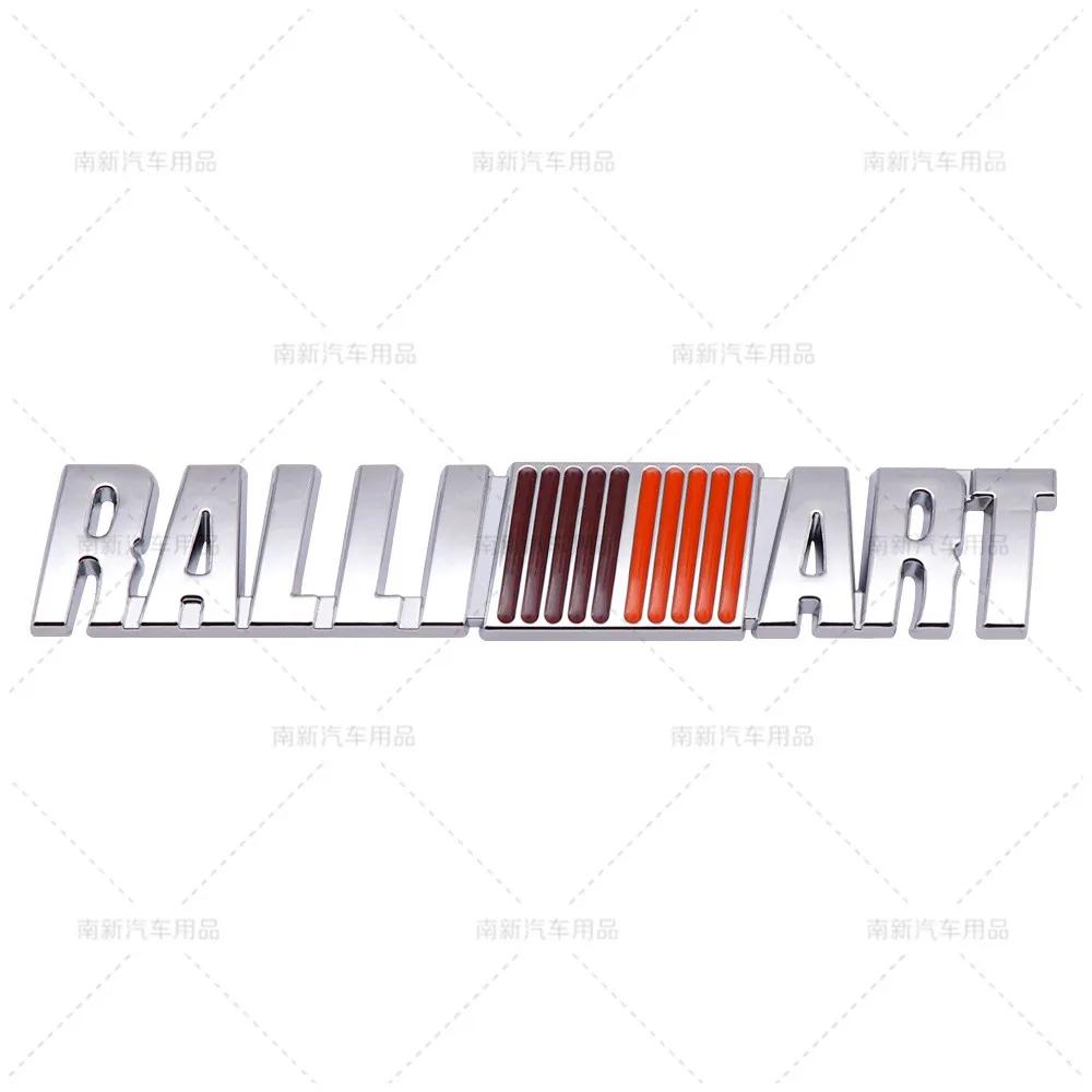 

3D Металлическая Наклейка-Эмблема RalliArt на Переднюю Решетку и Задний Багажник Для Mitsubishi RalliArt Lancer Ralli Art 9 10 Asx