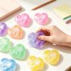 5pcs Color Changing Fidget Toy Heart Shaped Pinch Toy Kneading Toy  Party Favor