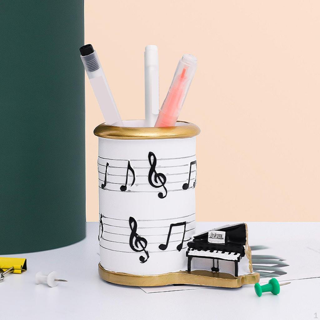 Makeup Brush Holder Cute Pen Stand Note Line Multifunctional Decorative Table Ornaments Pencil