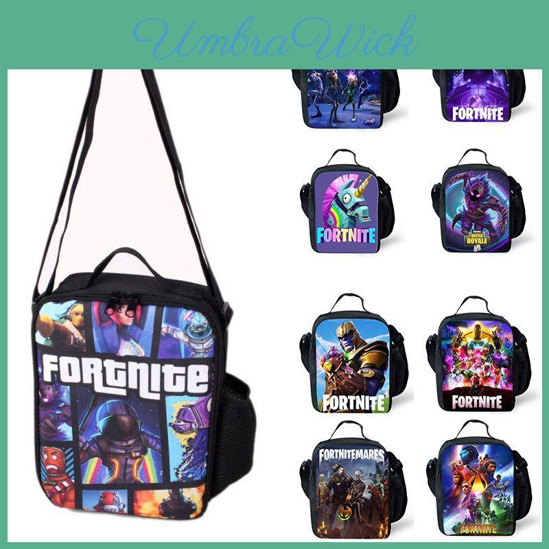 Fortnite Battle Royale Snack Bags Pack Your Lunch In Style With This Large Capacity And Durable Lunch Box