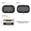 Camper Window RV Window with Sunshade Screen 500mm 300mm UV  Insect Proof Push Out for Campers Trailers RV Opening Window