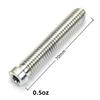 Pool Cue Weight Bolt Lightweight Aluminum Attachment Easy Install Billiard Cue Accessories for Home and Professional Use