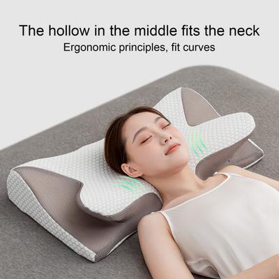 Memory Foam Pillow Thick Elastic Painless Sleeping Cervical Neck Support Protection Pillow