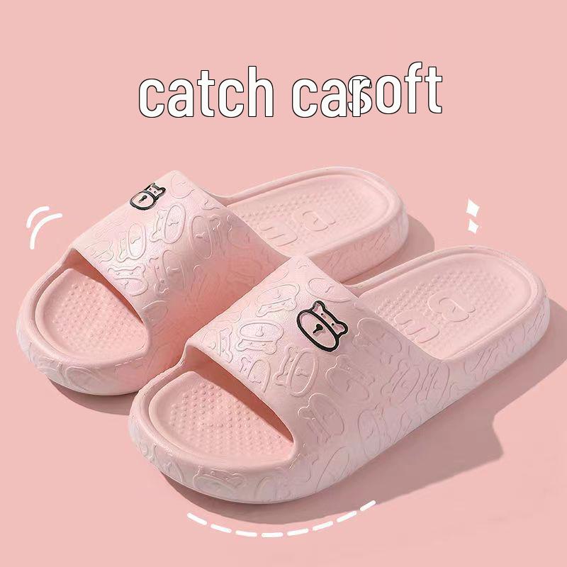 Soft-Soled Bear Slippers: Men's & Women's Summer Indoor/Outdoor Footwear