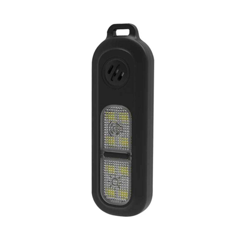 

Rechargeable Keychain Alarm for Women Self Defense Alarm with LED Light 130 dB Loud SOS Emergency Night Safety Alert Device чорний