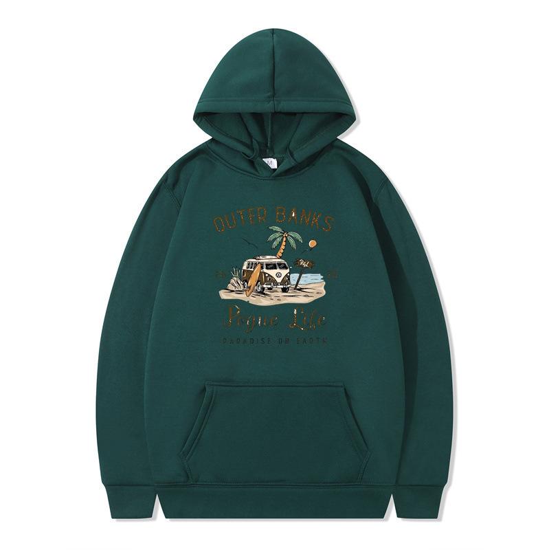 New College Style Pullover Hoodie for Men In Spring and Autumn Fashion, Trendy Outerwear, Instagram Brand for Women, Hip-hop