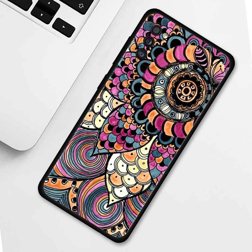 

Чехол для йоги Мандала Чакра для Samsung Galaxy A71 A52 A51 A91 A72 A42 A41 A32 A31 A21s A21 A12 A11 A02s, мягкий чехол из ТПУ Caso Samsung A01